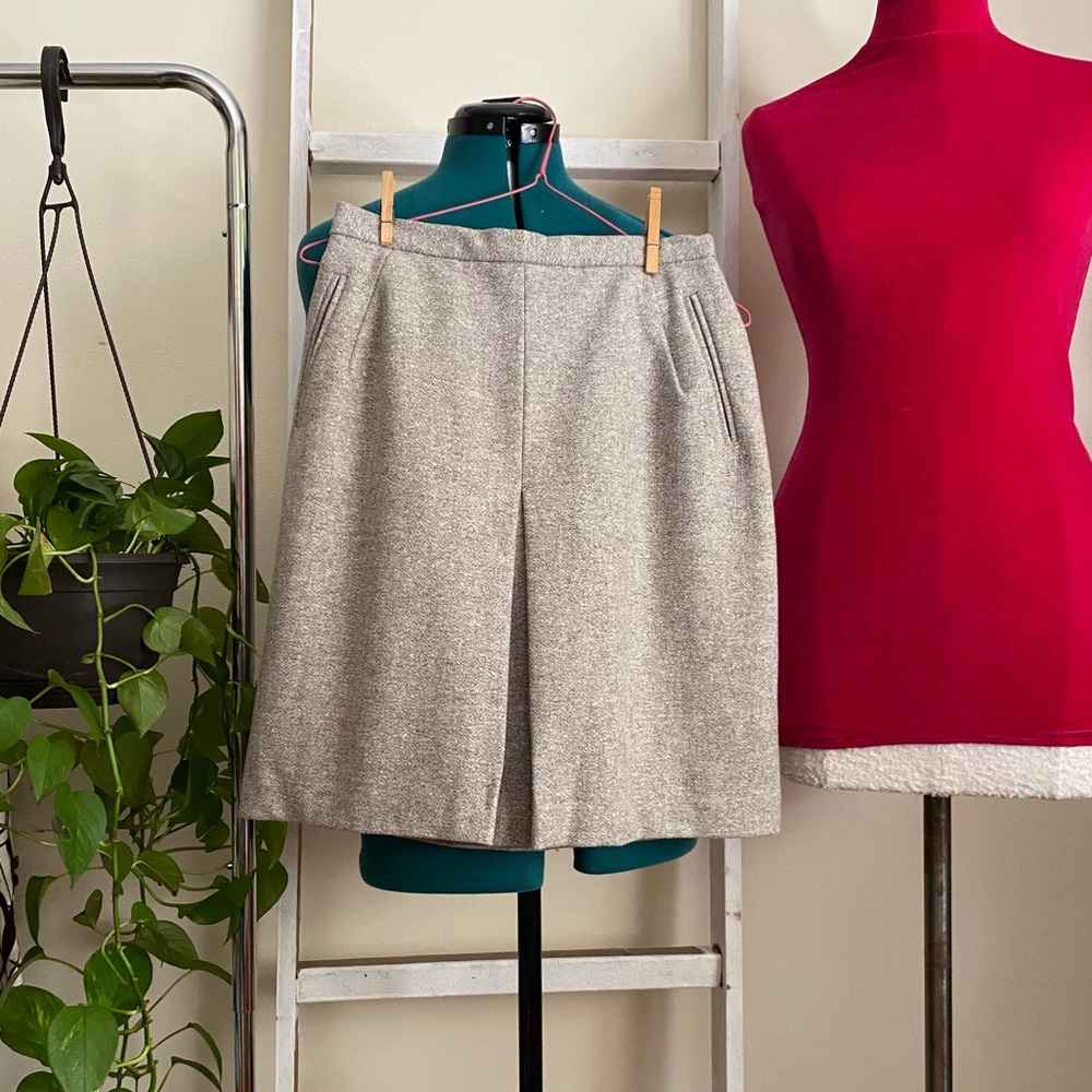 Carol Paris wool blend skirt size Small